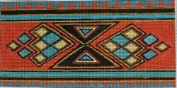R538 - Southwest with Brown, Orange and Blue