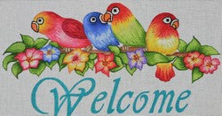 R862A - Welcome with Parrots