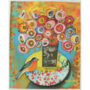 TC-RN601 - Bluebird with Bouquet