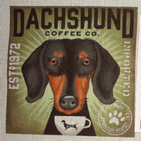 TC-SF105 - Dachshund Dog Coffee Company