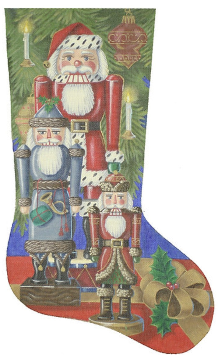 TTAXS244- Santa Nutcrackers Stocking