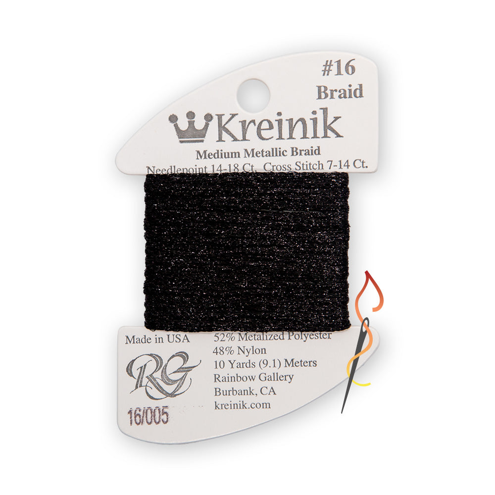 Kreinik #16 Braid Medium (000 - 100)