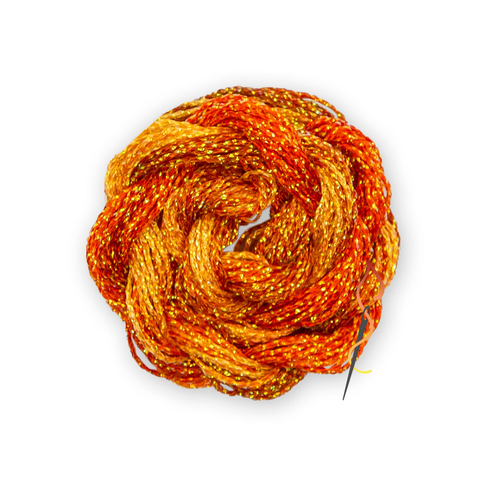 ThreadworX Overdyed Metallic #8 Braid (710031 to 710791)