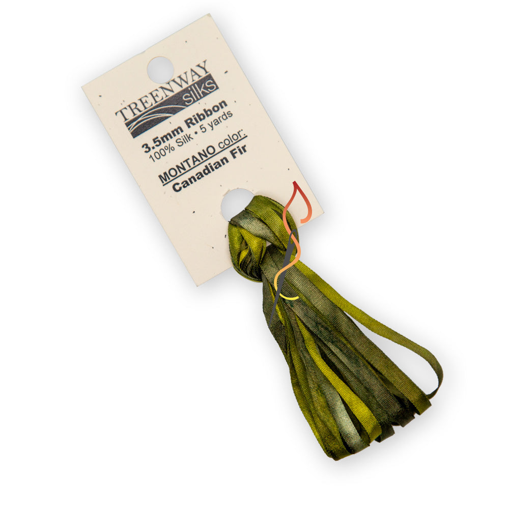 Treenway 3.5mm Silk Ribbon - Montano