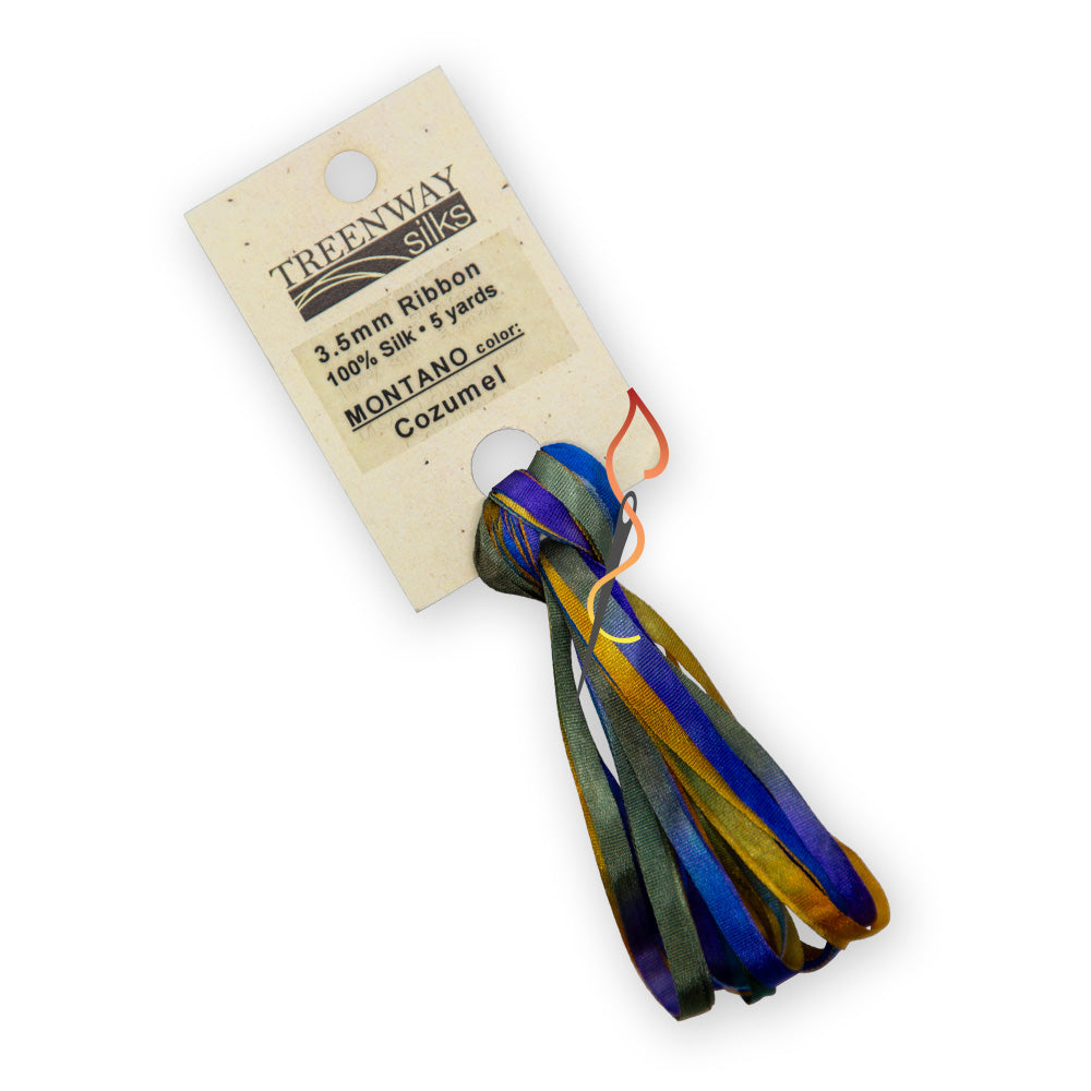 Treenway 3.5mm Silk Ribbon - Montano