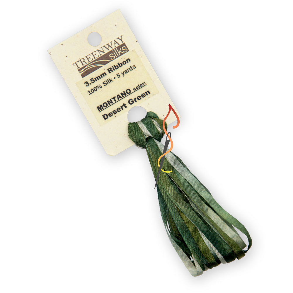 Treenway 3.5mm Silk Ribbon - Montano