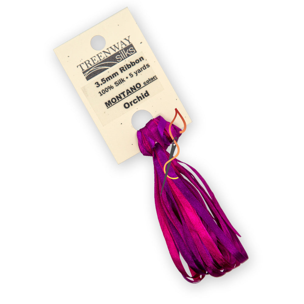 Treenway 3.5mm Silk Ribbon - Montano