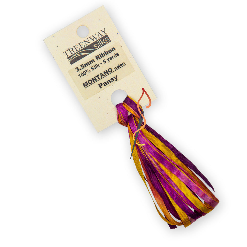 Treenway 3.5mm Silk Ribbon - Montano