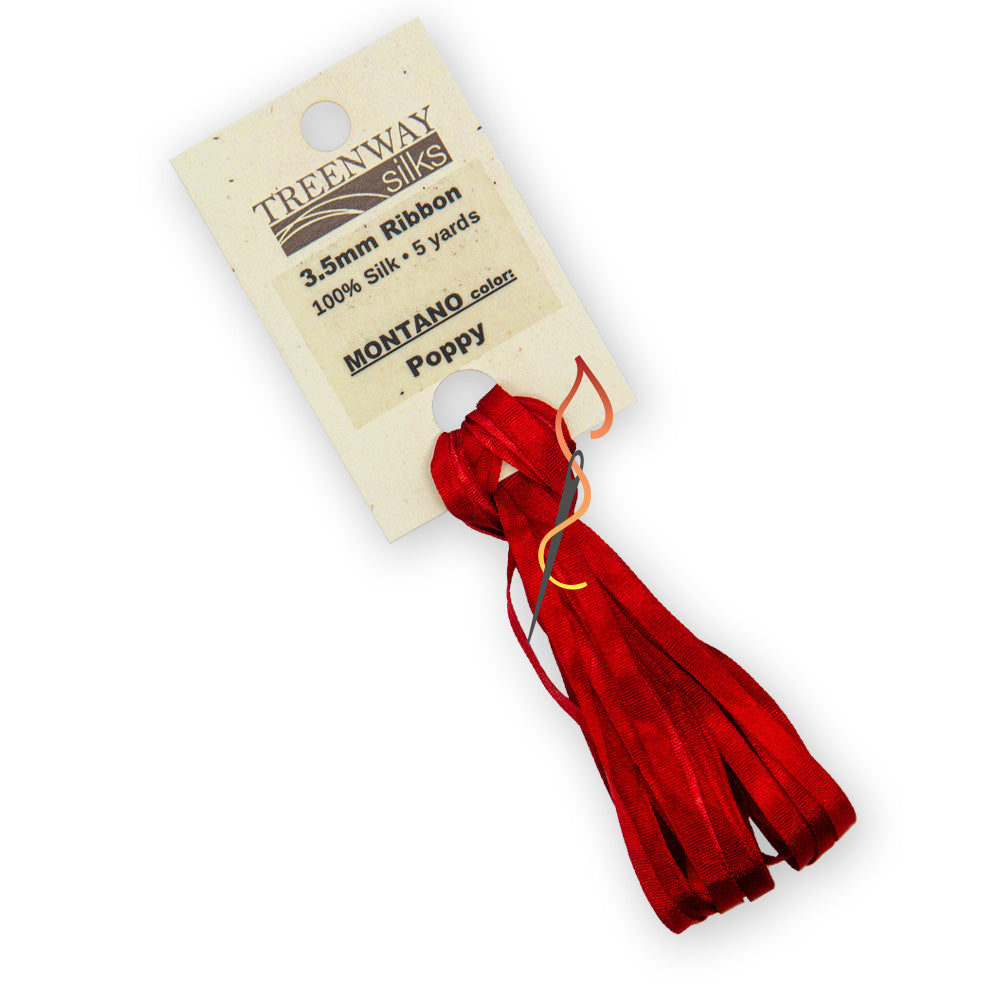 Treenway 3.5mm Silk Ribbon - Montano