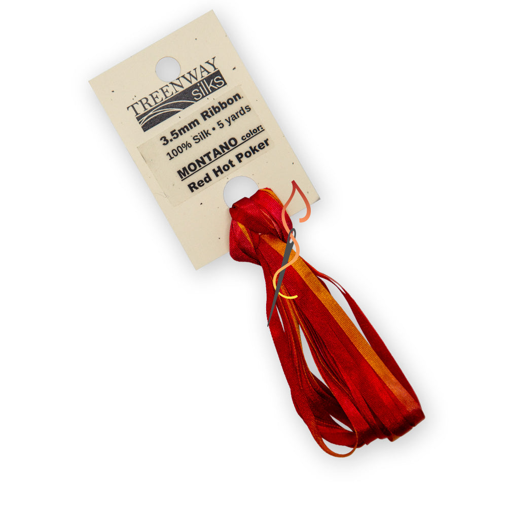 Treenway 3.5mm Silk Ribbon - Montano