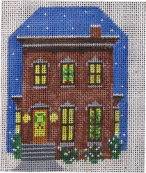 WS660F - Brown Victorian House