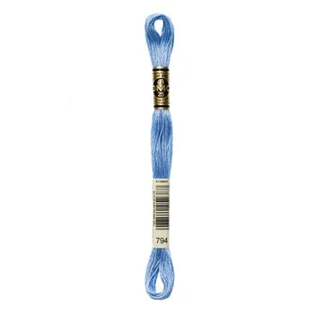 DMC Embroidery Floss (740 - 929)