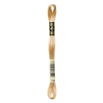 DMC Embroidery Floss (370 - 739)