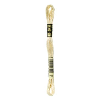 DMC Embroidery Floss (370 - 739)
