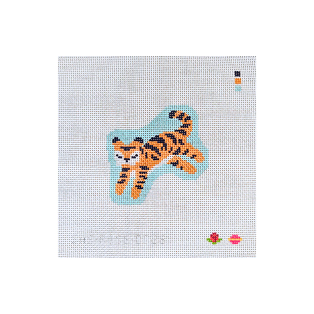 ROSE-026 - Leaping Tiger Ornament