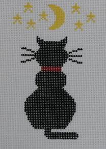 KK-O101 - Cat with Moon and Stars