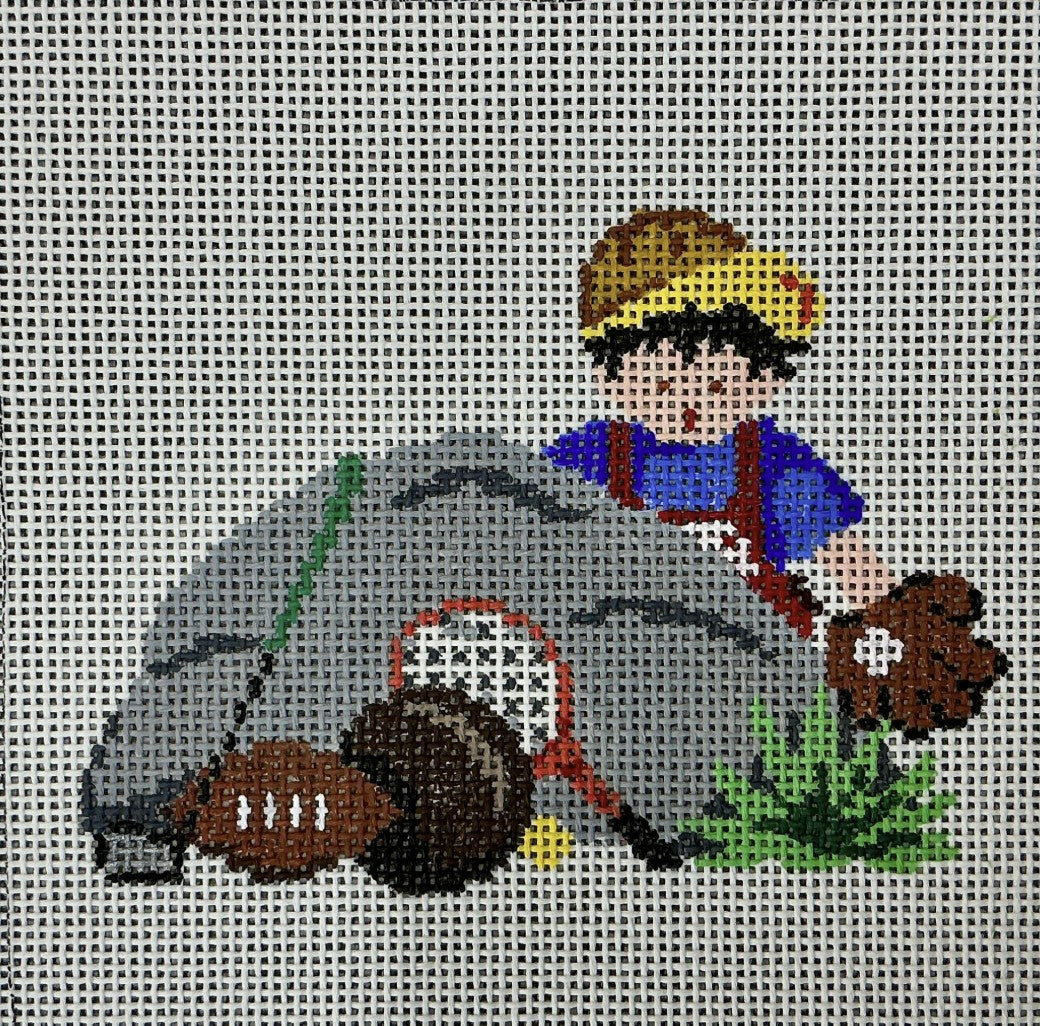 0043 - Little Boy Sports Enthusiast