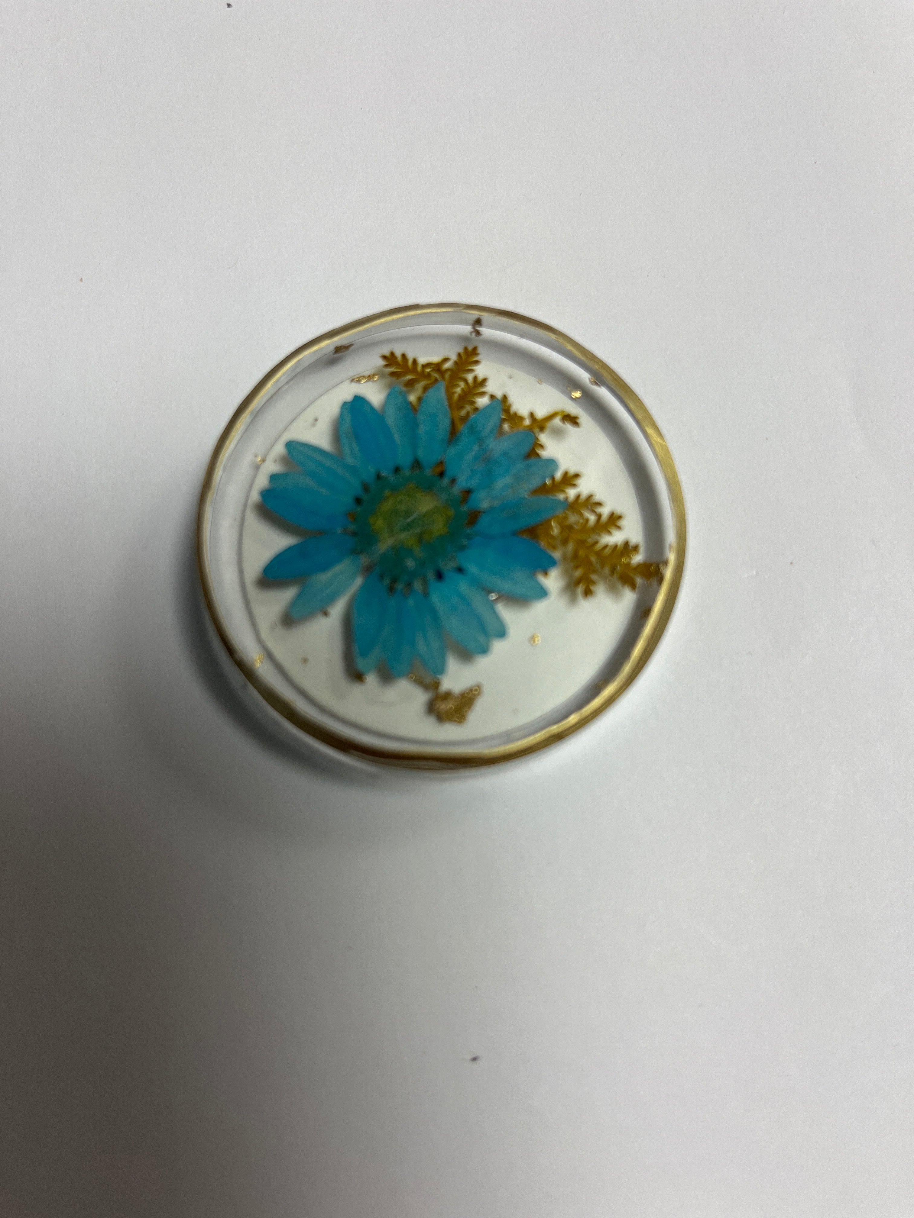 Pressed Flowers Needle Minder