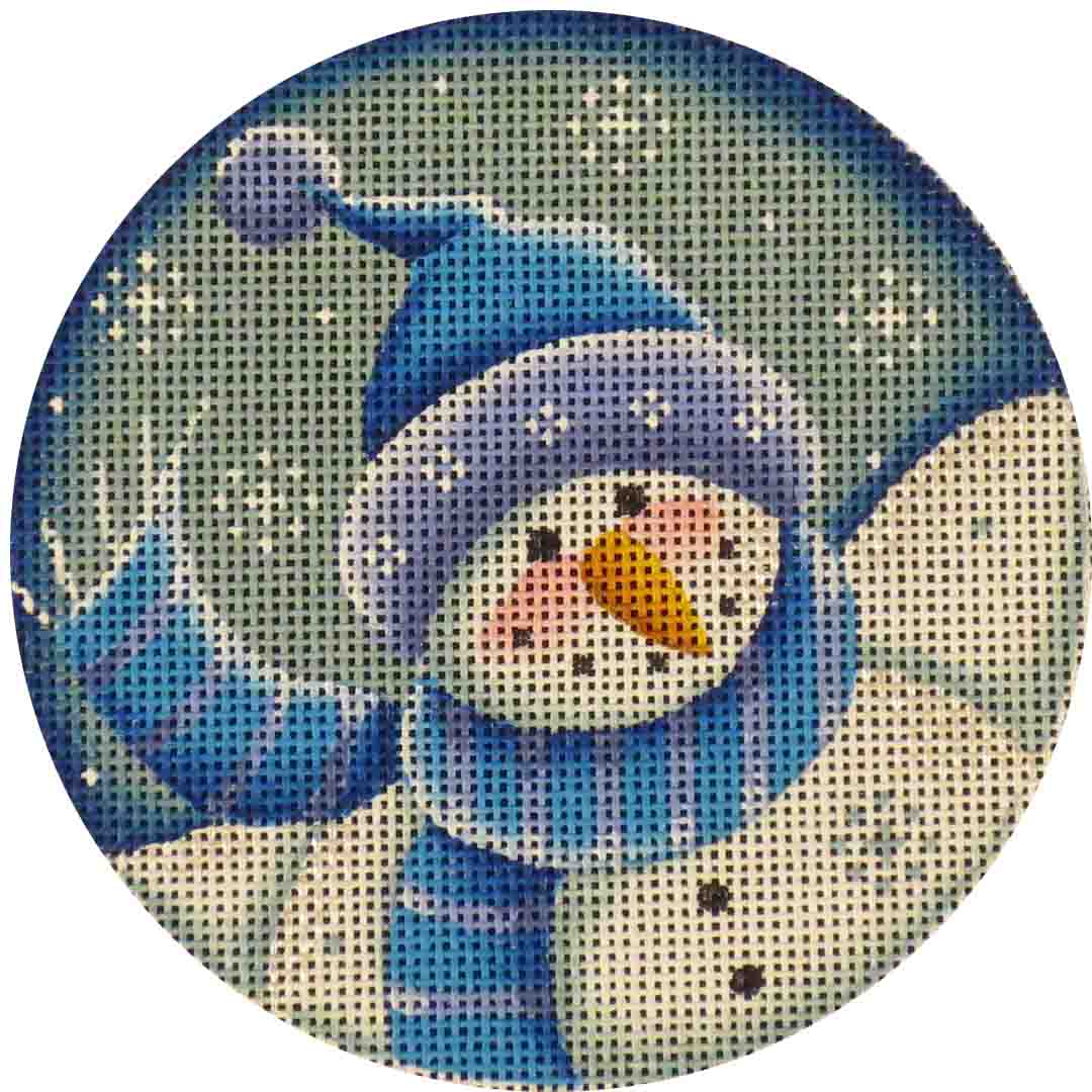 1002B - Blue Snowman