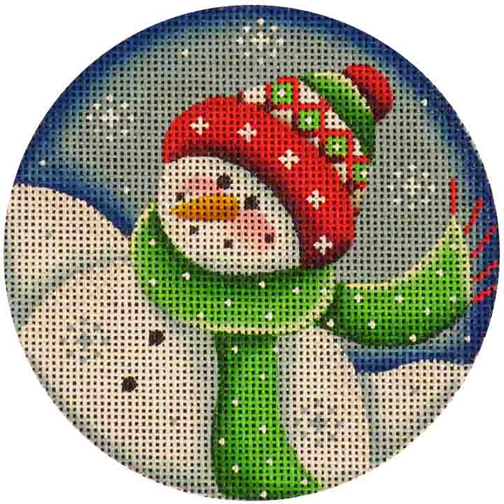 1002C - Red and Green Snowman