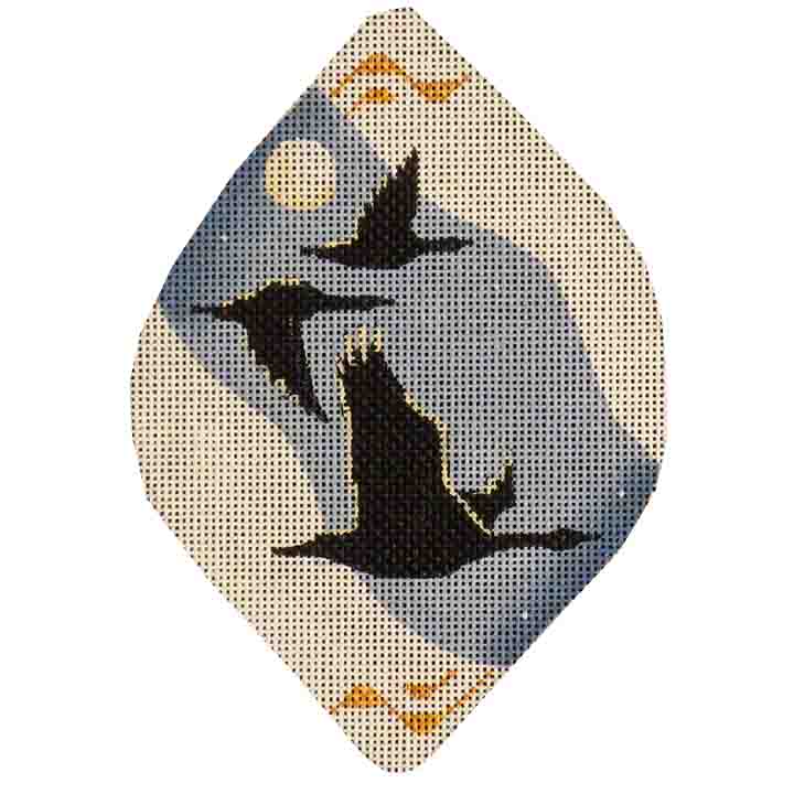 1008K - Geese with Moon