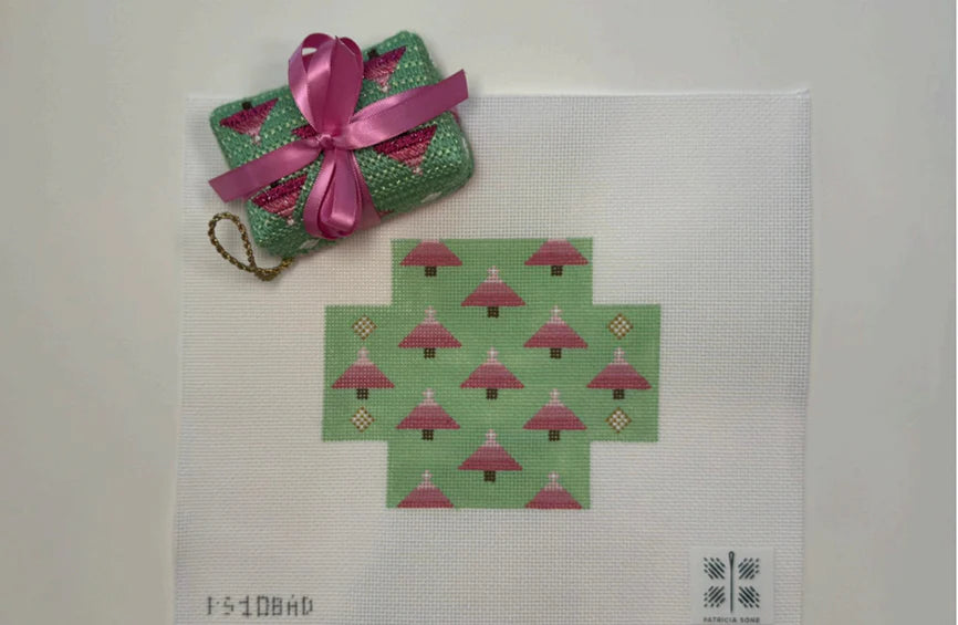 108-AD - Green Tree Package with Stitch Guide