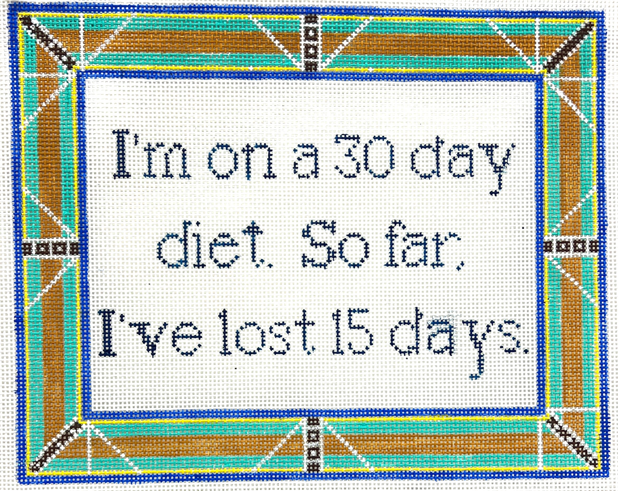 WS901 - On a 30 Day Diet. So Far, I've Lost 15 Days