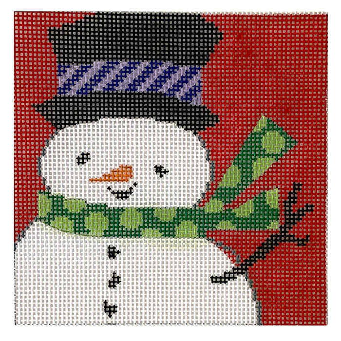 11066 - Retro Snowman Ornament