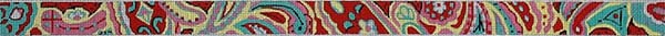 111A - Paisley - Red Overall Pattern