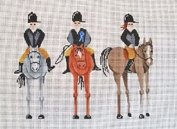11215 - 3 Riders on Horses