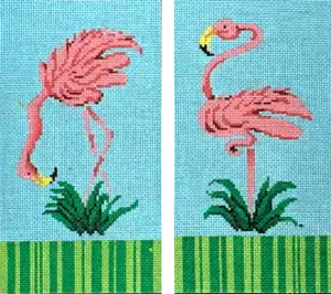 11475 - Eyeglass Case - Flamingos