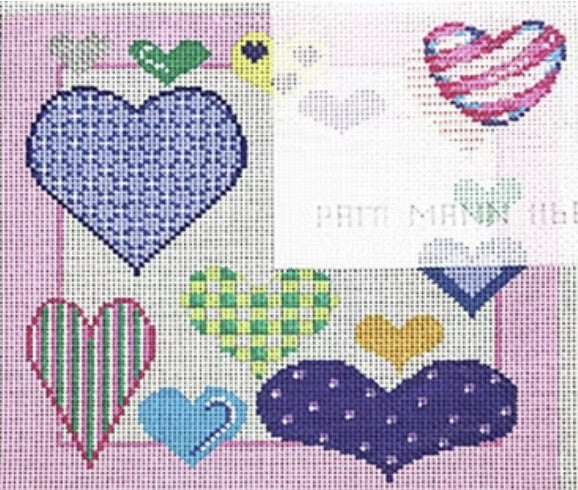 11682 - Tooth Fairy Pocket Pillow - Hearts