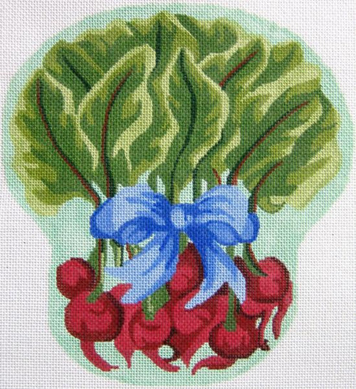 118 - Radishes Pillow