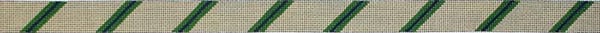 121C - Diagonal Stripe (3-2-3) Khaki/Green/Navy