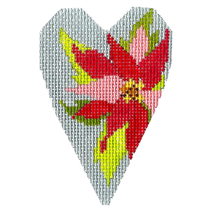 ND1343F - Poinsettia Heart