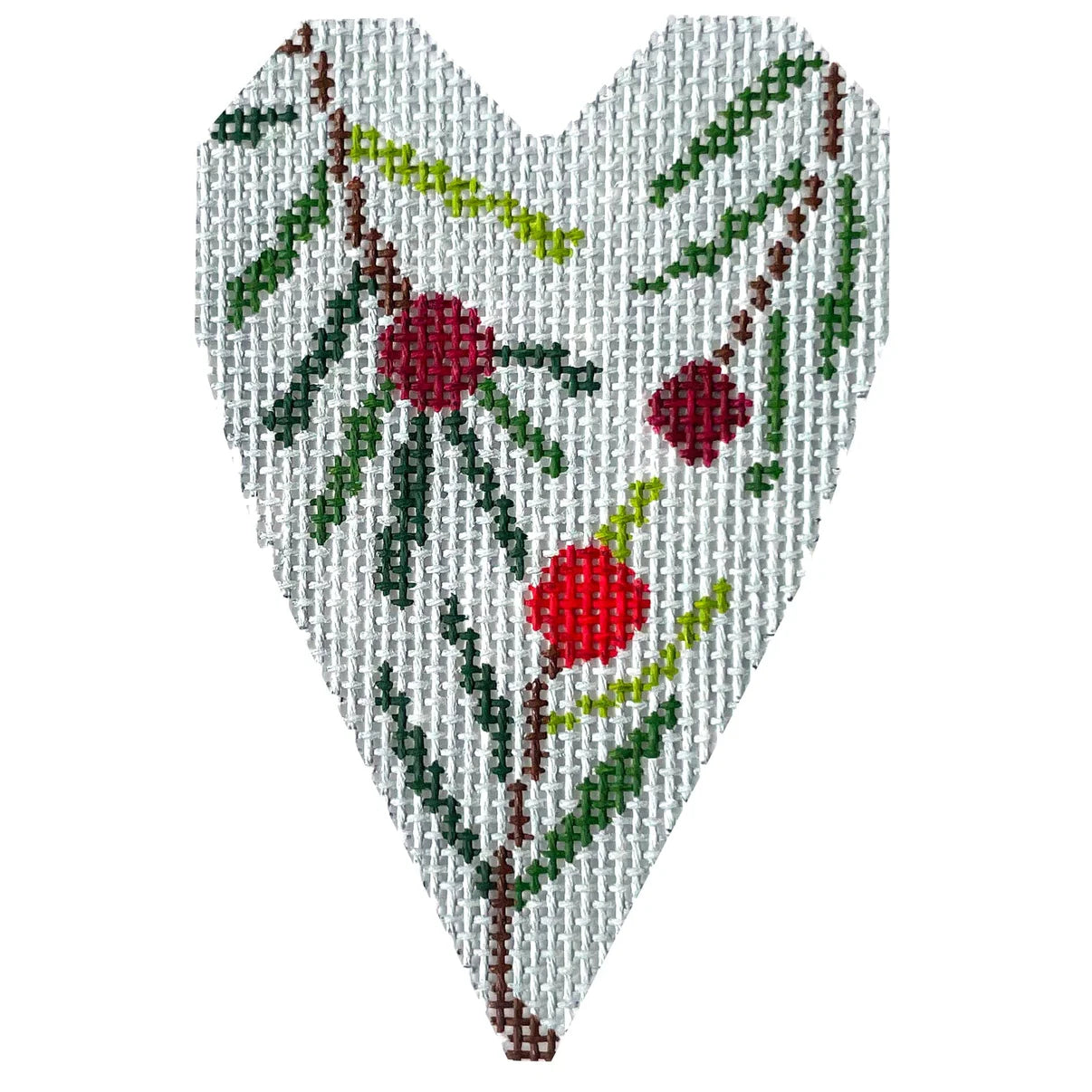 ND1343I - Pine Boughs Heart