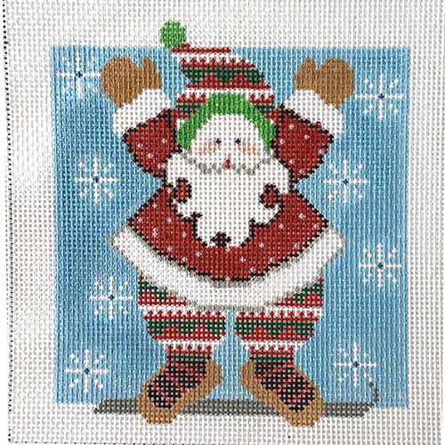 ND1348J - Snowboarding Santa