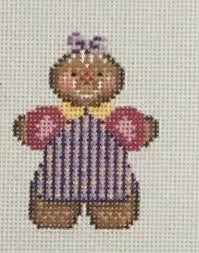 ND1352B - Purple Gingerbread Girl