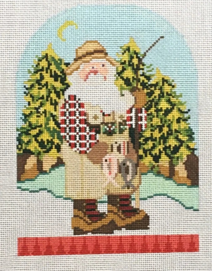 ND1364E - Fishing Santa