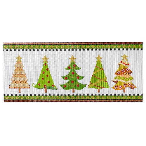 ND1370 - Christmas Trees with Border