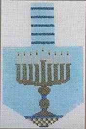 ND1371E - Dreidel Menorah