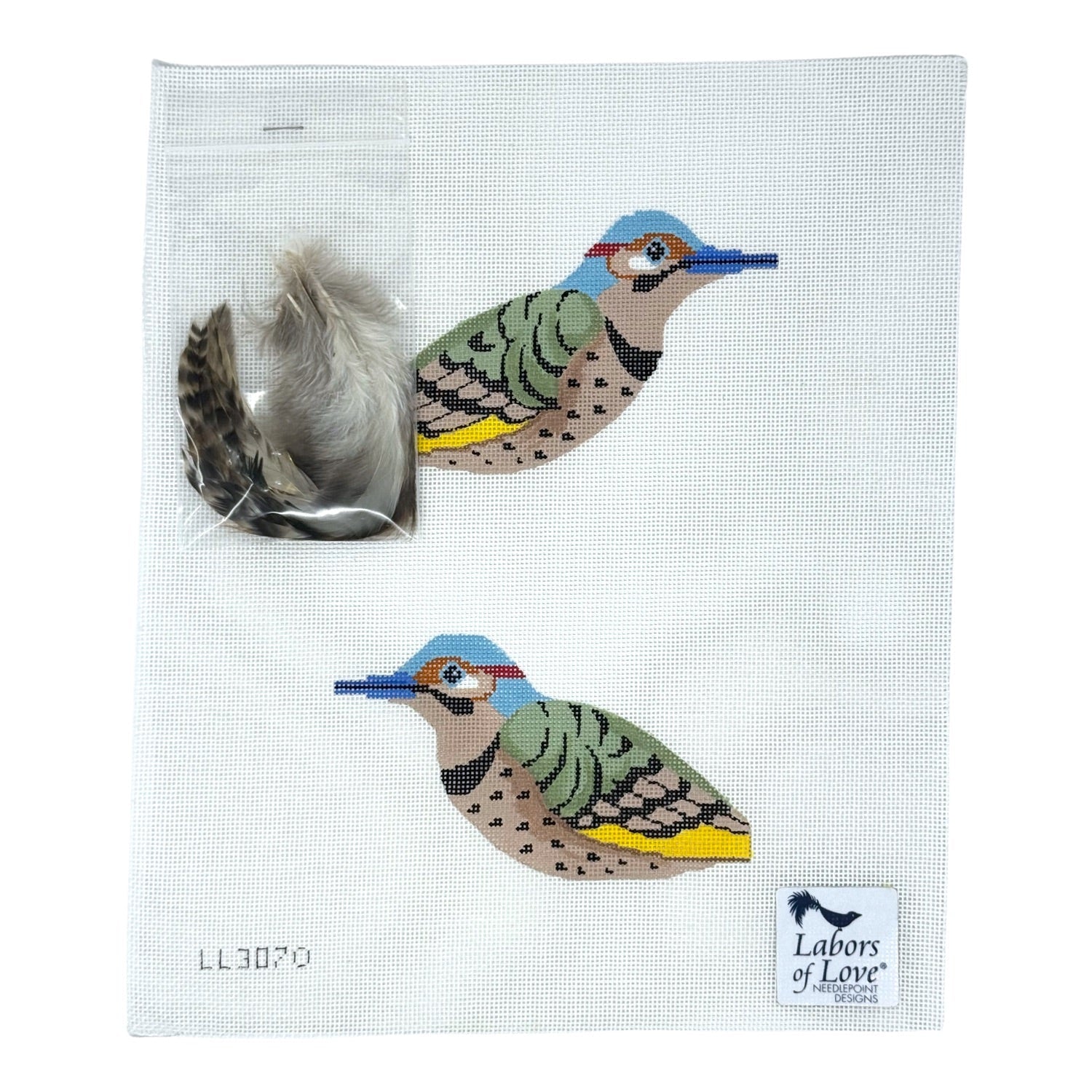 LL307O - Northern Flicker 3D Bird