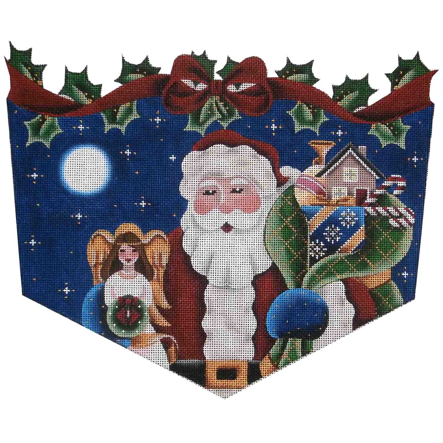 1453 - Angel Topper Santa