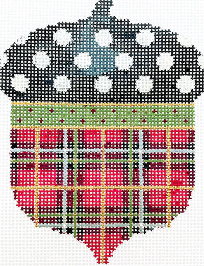 KCN1510 - Christmas Plaid Acorn