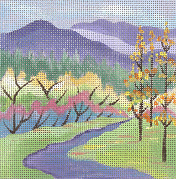 181992 - Lavender Autumn Stream