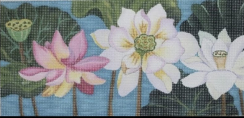 182904 - Lotus Garden Insert - Whites and Purples