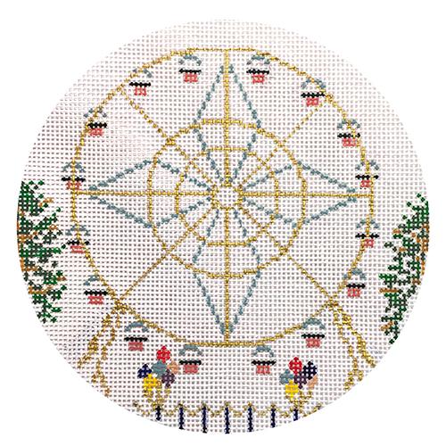 18D - Vintage Circus - Ferris Wheel