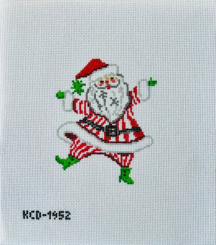 KCD1952 - Retro Santa in Stripes