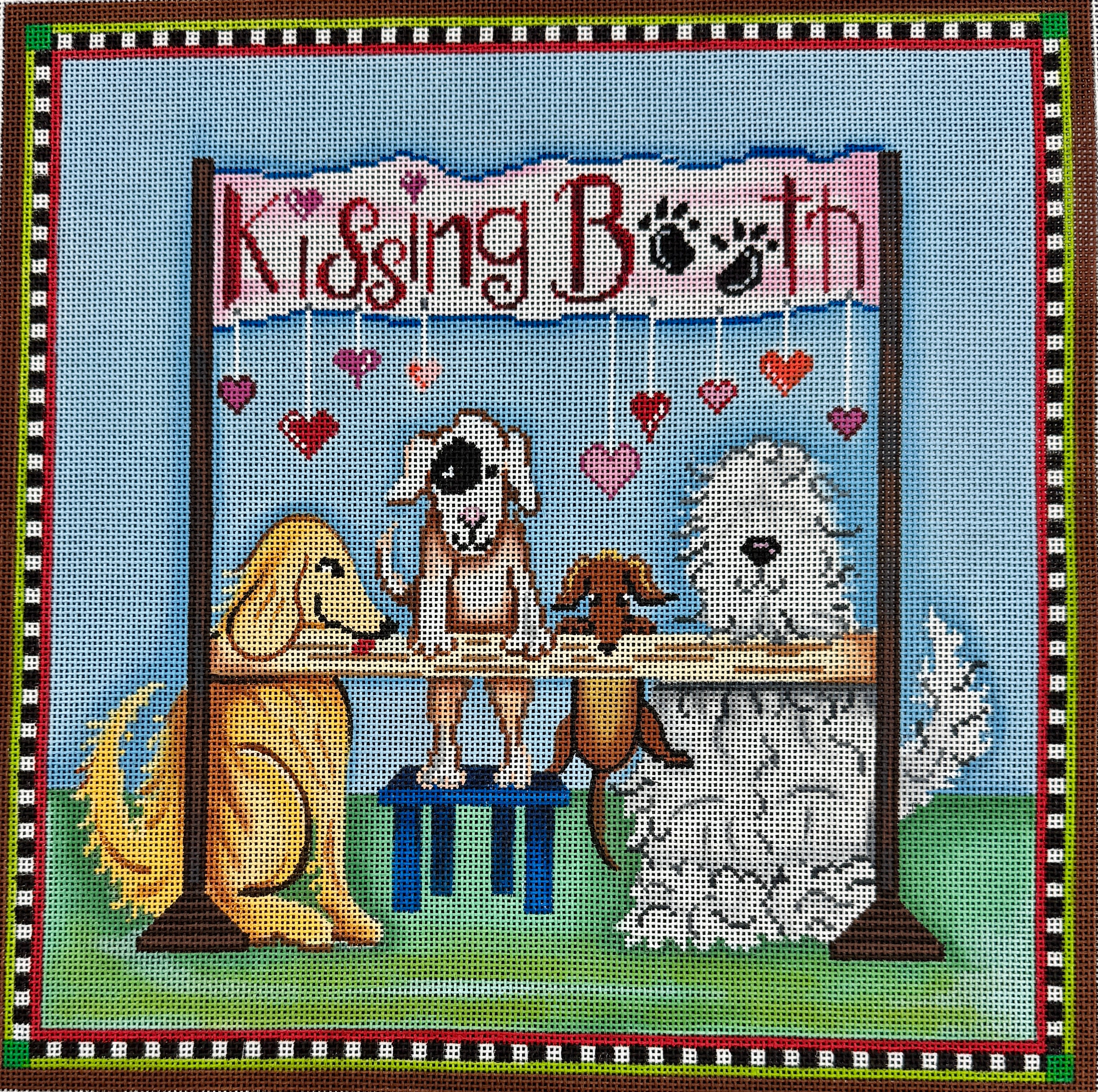 90364 -  Doggie Kissing Booth