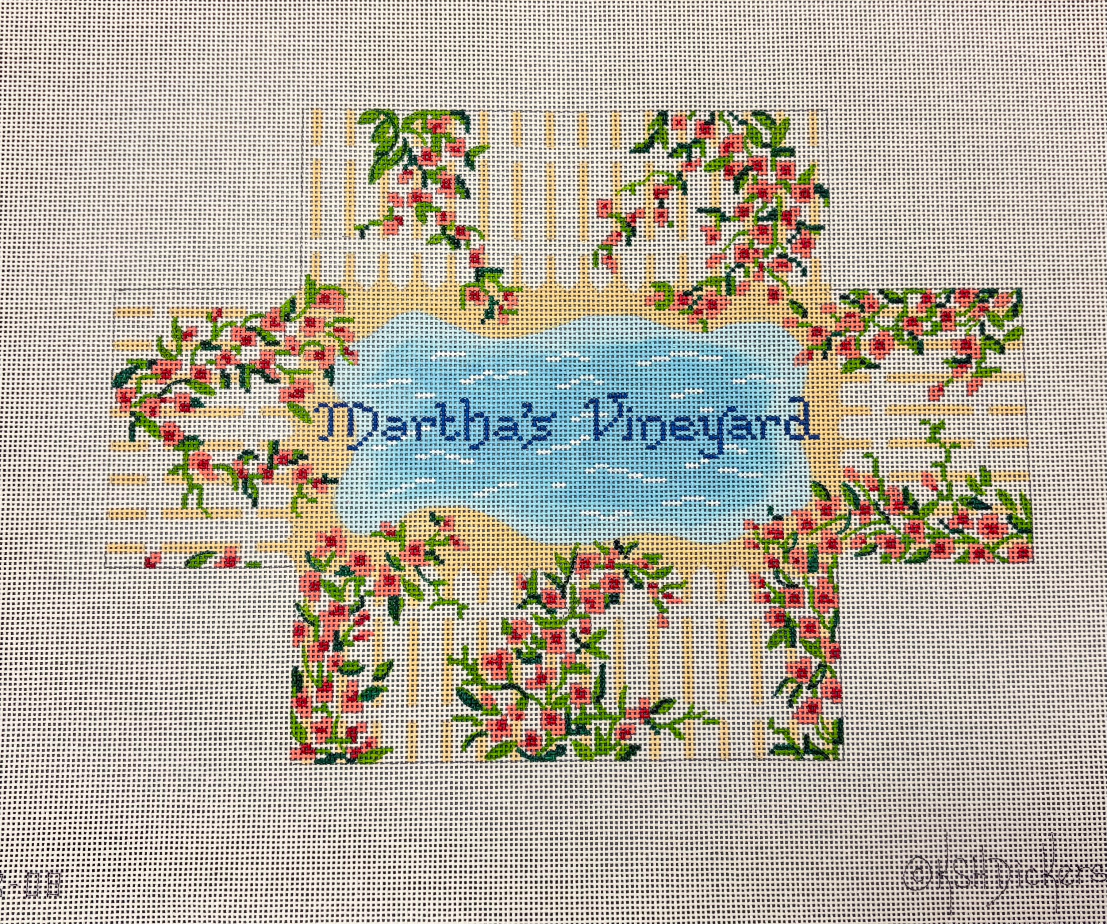 BR-08 - Rose Picket Fence with Beach Brick Cover